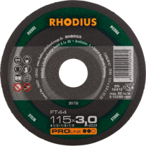 REZALKA 115x3.0x22.23 Kamen FT 44, PRO - RHODIUS
25/karton