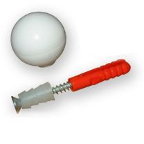 BLAŽILNIK FI 25mm BELI 2kos 