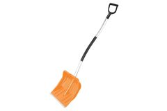 Lopata za sneg Ergo PVC oranžna 465x370x1395 mm