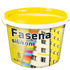 Fasena silikon bela silikonska barva 15 L
(silikona fasadna silikonska barva)