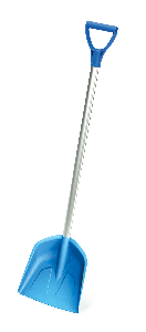 Lopata otroška alu za sneg modra 71cm , Prosp.