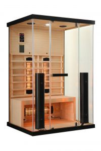Infrardeča kabina Billund 2 Nova 2 osebi 125x100x190 cm, SANOTECHNIC
