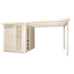 Zunanja finska savna RAUMA S s predprostorom 