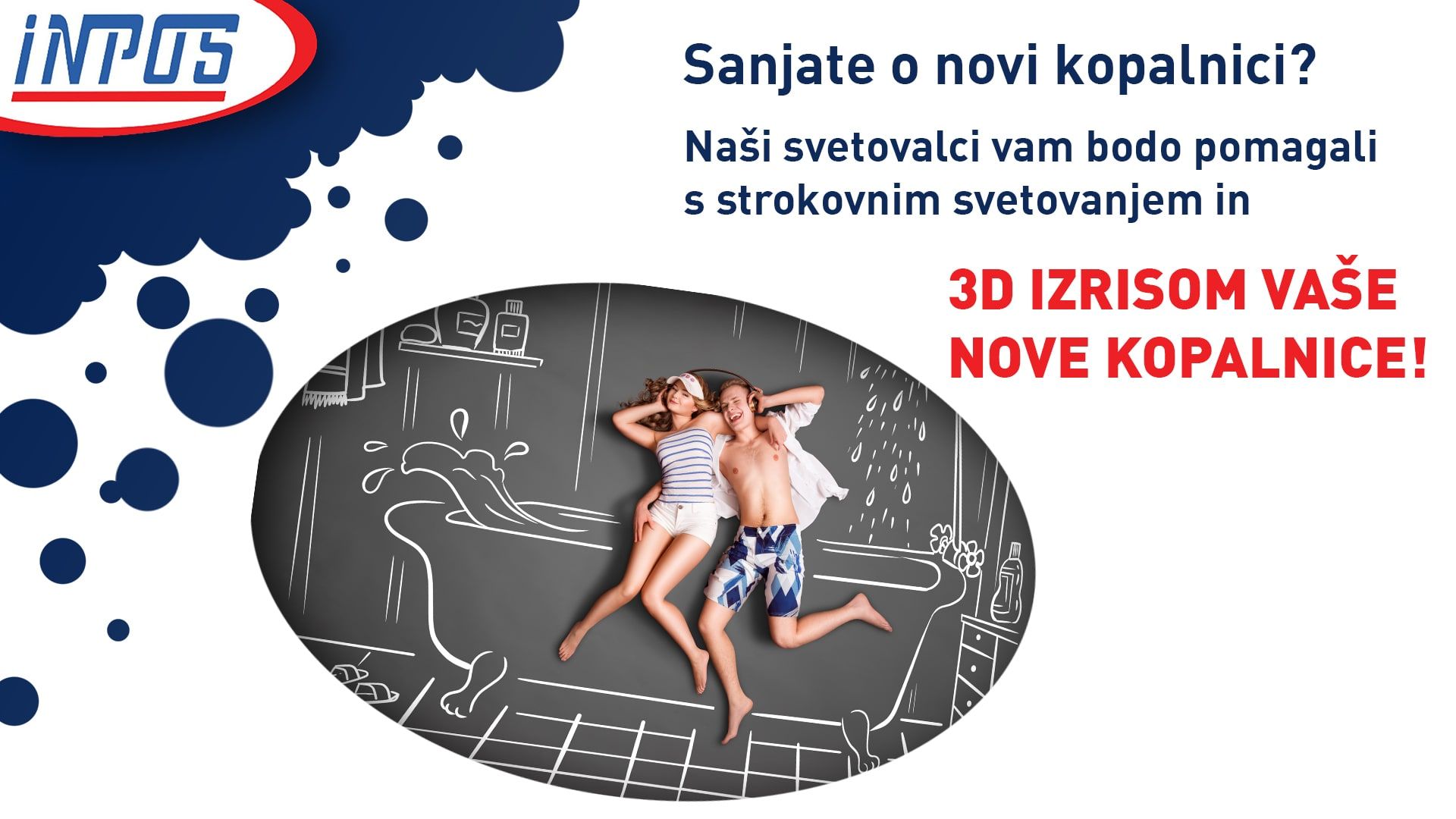 3D izris kopalnice