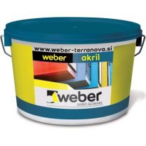 Fasadna barva Akrilna osnovni toni  25 kg Weber