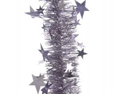 Girlanda lila z zvezdicami 12,5x270 cm, DSGlas